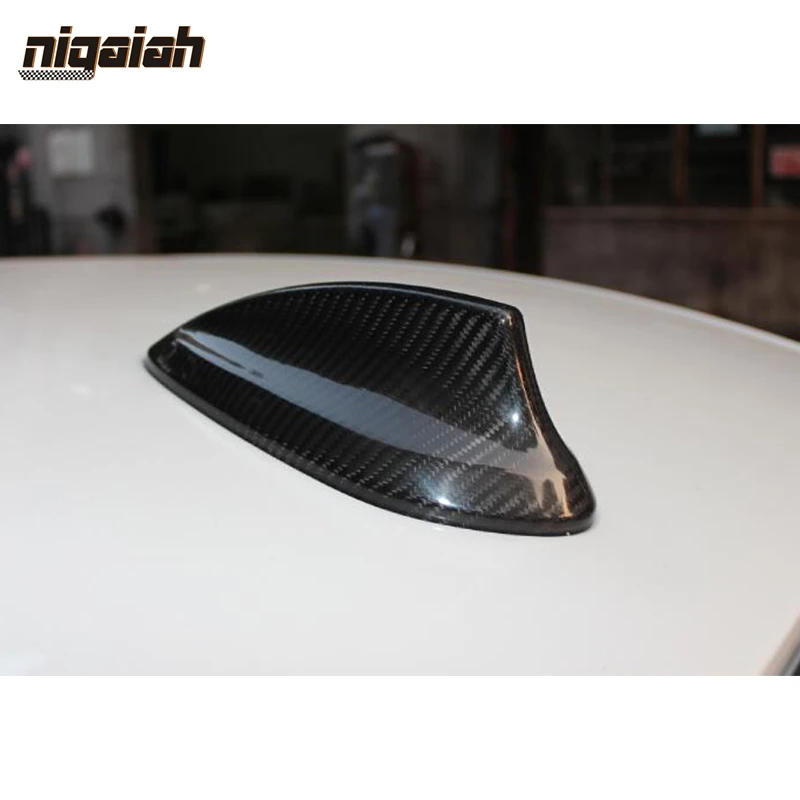 Real DryCarbon Fiber For BMW M2 M3 M4 12345 Series X1 X3 F22 F30 F34 F80 F87 F32 F36 F82 G11 G20 G12 G30 Shark Fin Antenna Cover