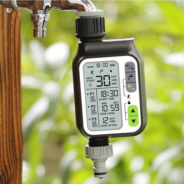 

Popular Hot sell Smart Electronic Automatic Irrigation System Garden Drip Water Timer Irrigation Controller Sprinkler Watering