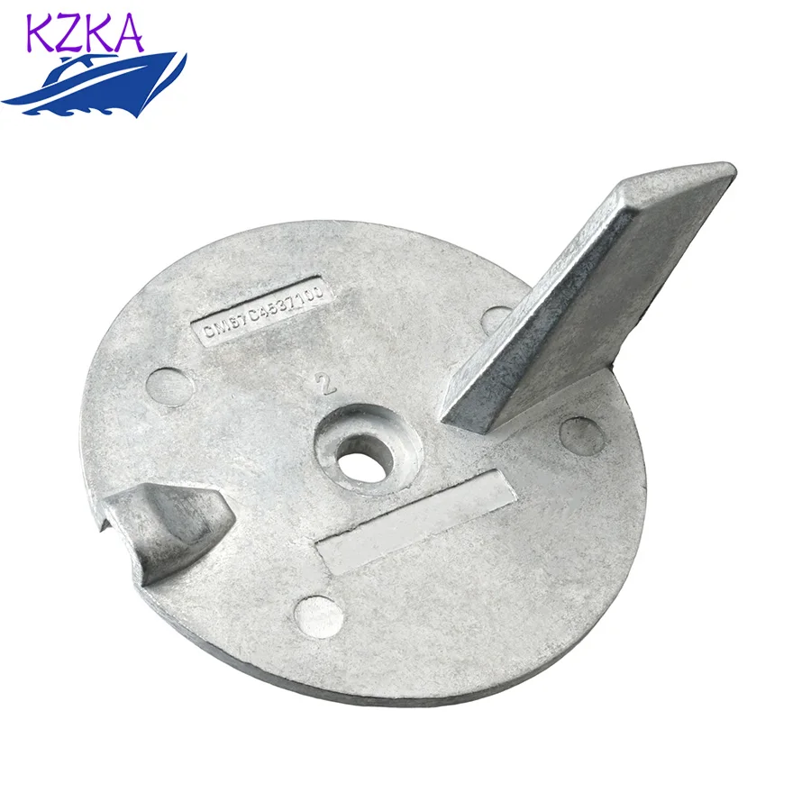 67C-45371 Trim Tab Anode Zinc Alloy for Yamaha Outboard Engine 25HP 30HP 40HP 50HP also for Sierra 18-6096