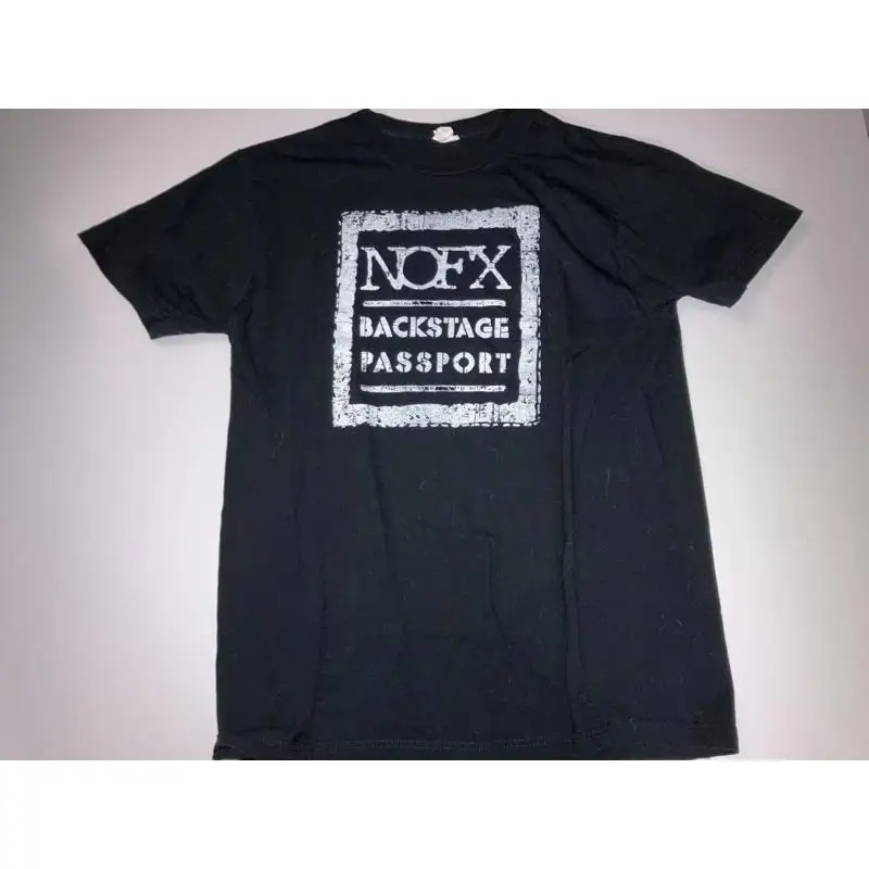 

NOFX Backstage Passport Punk T Shirt Reprint 2000s Style S 4XL