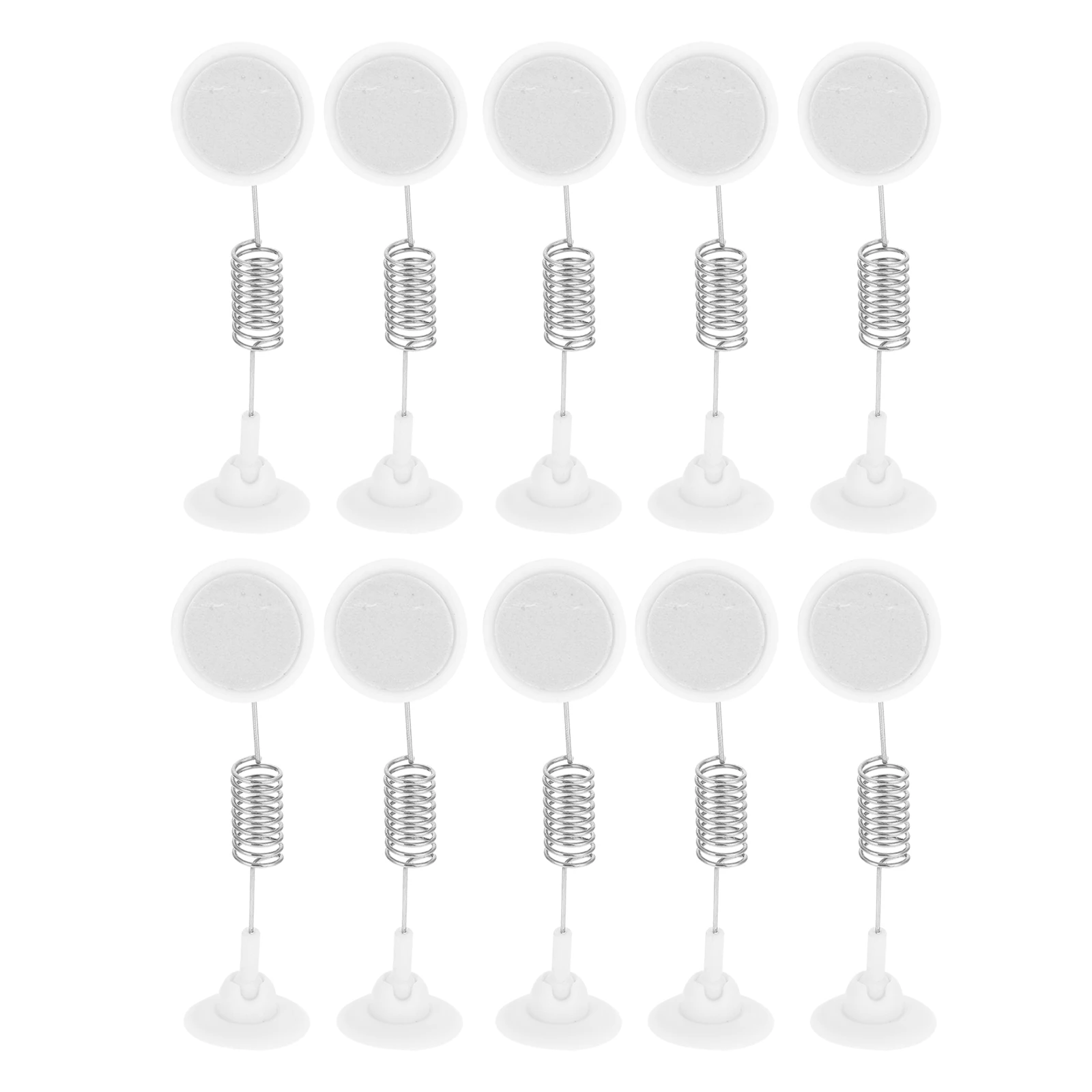 

10 Pcs Black Plastic Sign Clip Advertising Display Clips Price Cards Holder Universal Show Rack Sturdy