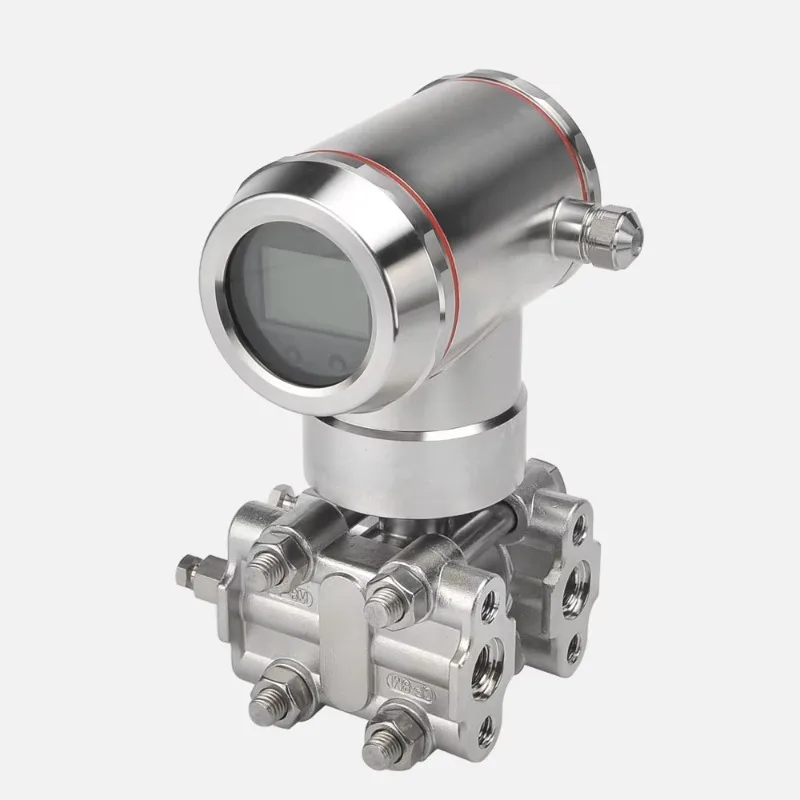All stainless steel digital, liquid level transmitter 4-20mA RS485 intelligent differential pressure transmitter