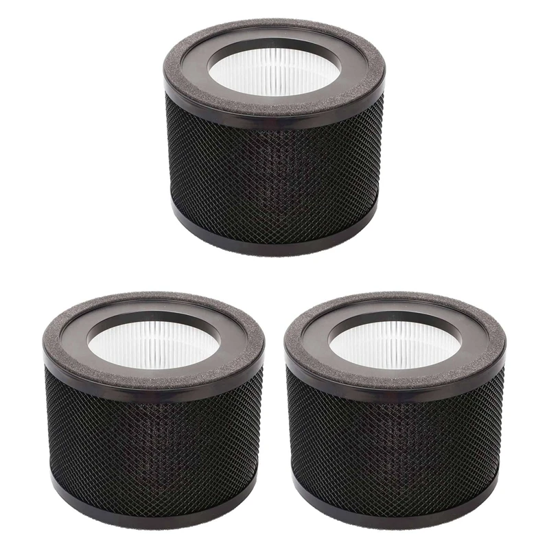 3X HEPA Filter For Taotronics TT-AP001 Air Purifier For VAVA VA-EE014 Air Purifier With Activated Carbon Filter