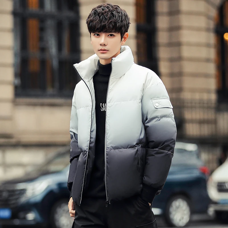 

Winter New Outdoor High Quality Gradient Male Bobojaco Comfortable Versatile Breathable Fashionable Warm Men's Cold Jacket