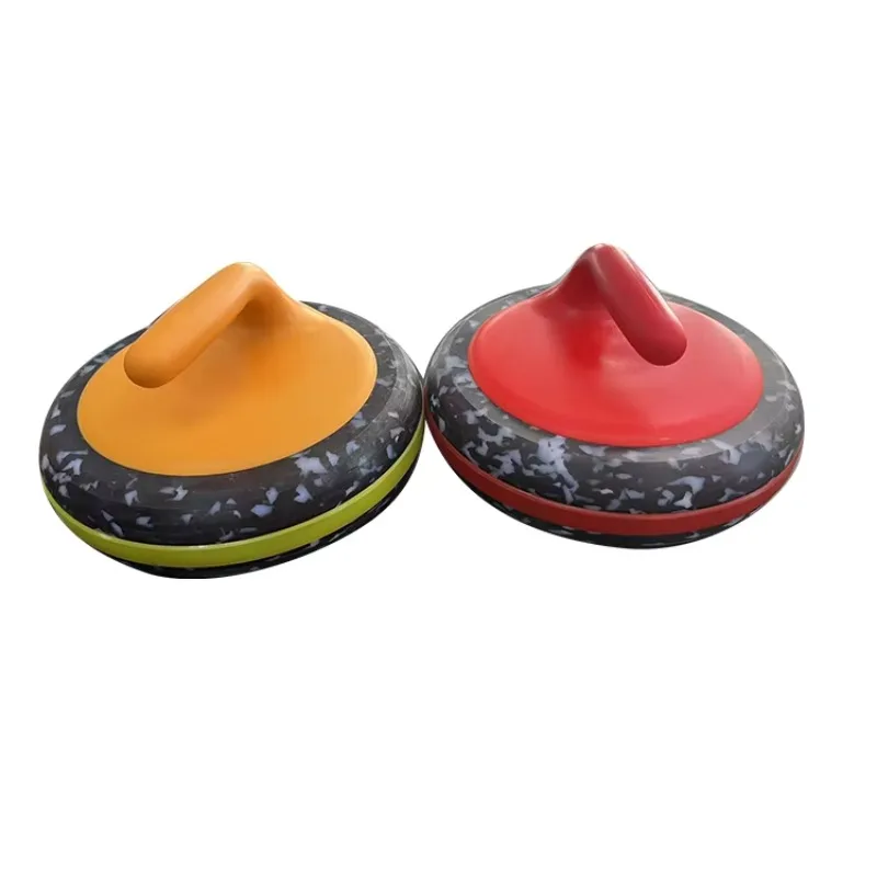 Indoor Land Curling Rink Equipment with Griotte Granite Curling Stone
