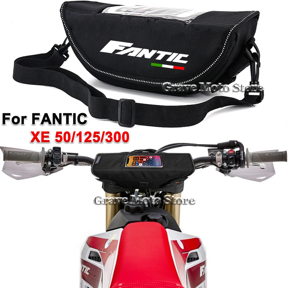 

For Fantic Enduro XE 50 125 300 Motorcycle accessories tools bag Waterproof And Dustproof Convenient travel handlebar bag