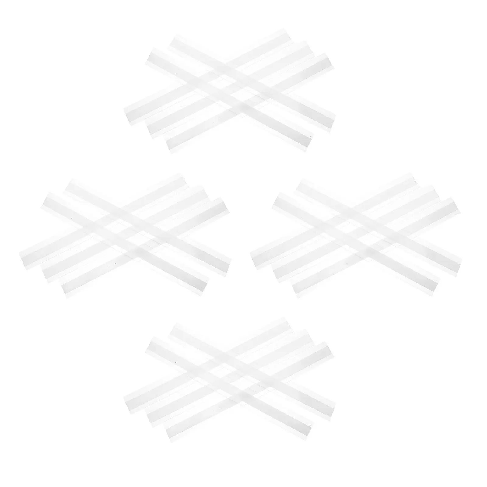 20Pcs Self-Adhesive Shelf Label Holder Strips Crystal Clear Price Tag Holder for Supermarket Rack Shelf Edge Labeling - view 4