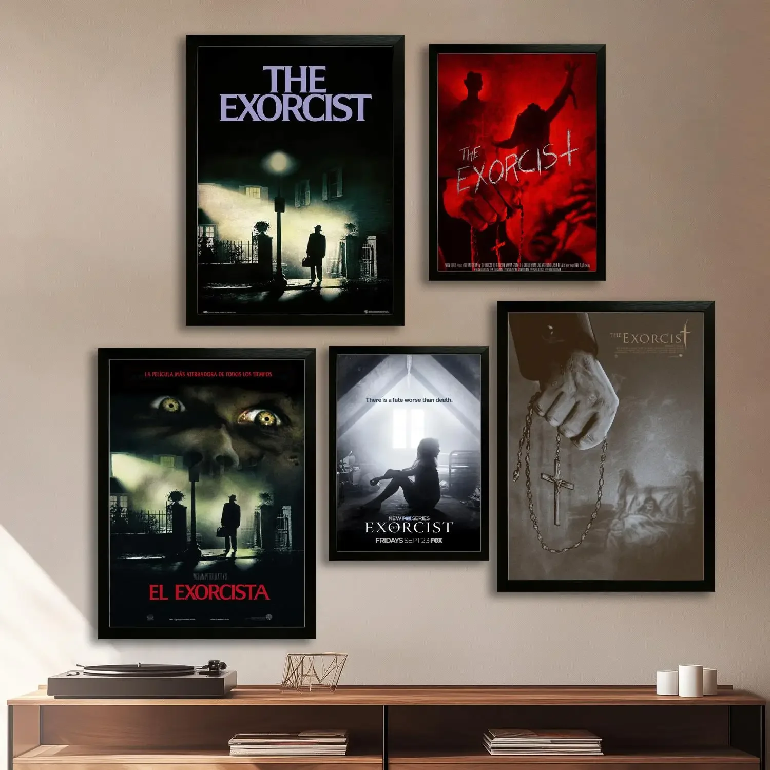 the exorcist movie Canvas Art Poster and Wall Art, Picture Print, Modern Family Bedroom Decor,Decorative painting