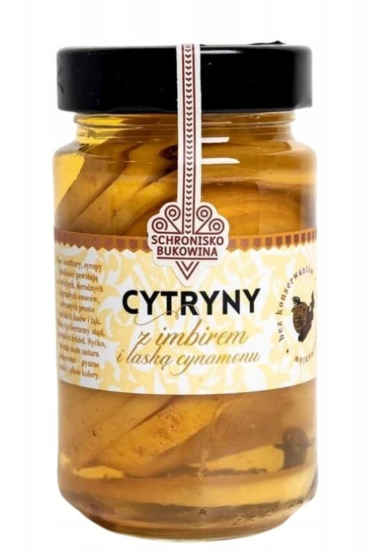 Zitronen mit Ingwer und Zimts tange 220g-bukowina Schutz