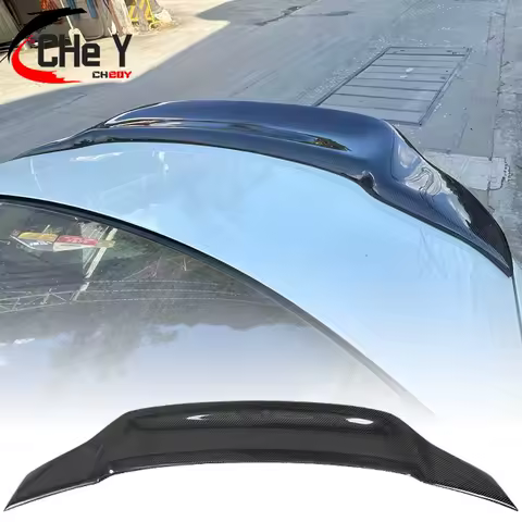 For Honda Accord 9 th Generation R-type Rear Trunk Lid Spoiler Fender Carbon Black Sports Modification Kit 2014 2015 2016 2017