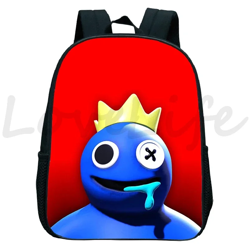 Rainbow Kindergarten Backpack Friends Boys Girls Kids Schoolbag Cartoon Rucksack Children Bookbag 12 Inch Toddler Cute Backpack