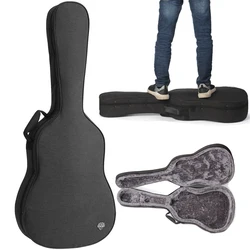 Custodia rigida per chitarra custodia acustica da 40/41 pollici impermeabile Folk Flattop Balladry zaino accessori Carry