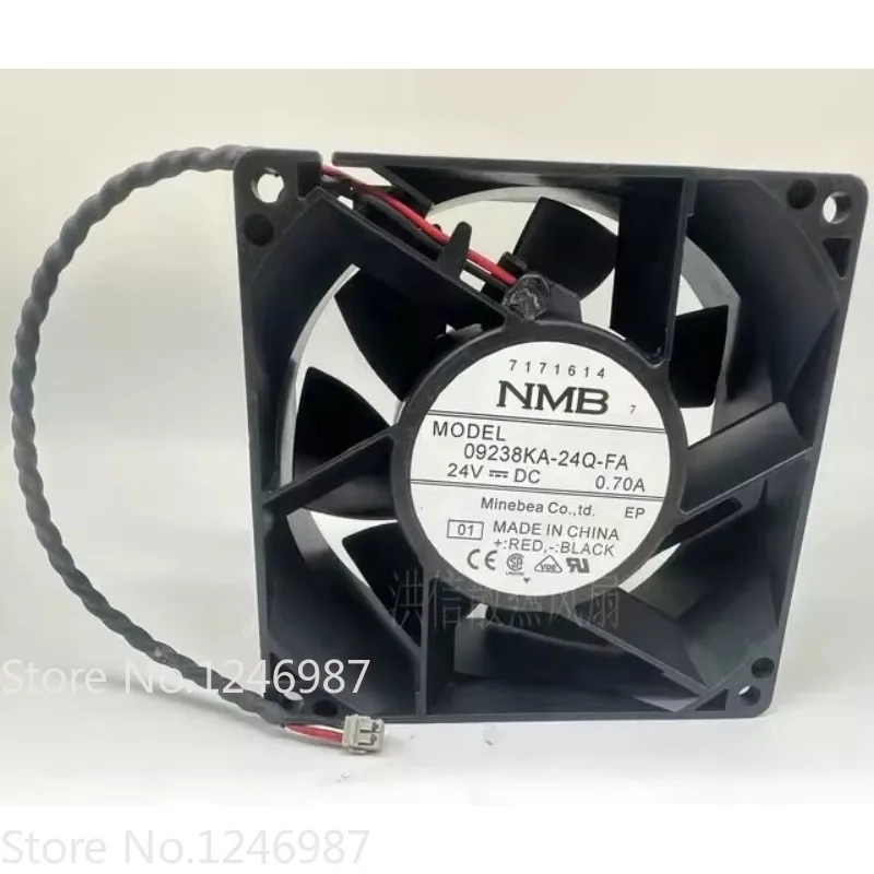 

New Fan for Original NMB 9238 09238KA-24Q-FA 24V 0.70A 9038 9CM Inverter Cooling Fan 92 * 92 * 38mm