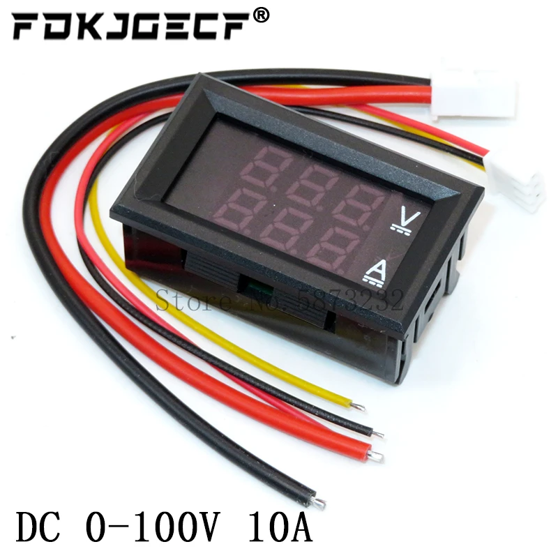 DC DC 150W Boost Converter / 9A 300W Step Down Buck Converter Power module DC 0-100V 10A Digital Voltmeter Ammeter Dual Display