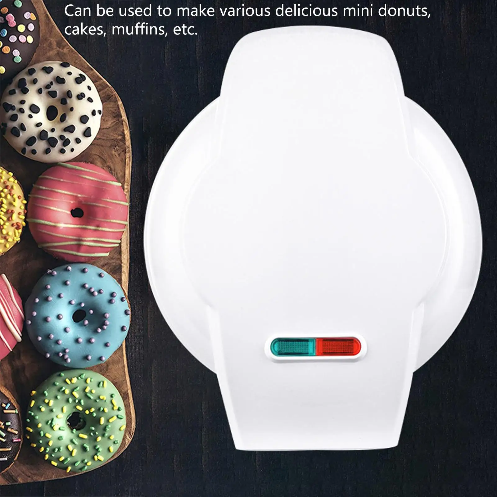 AliExpress: 1200W Donut Maker Machine, Non Stick, Heat Resistant, Anti Scratch   High Efficiency, Preheat Indicator Light