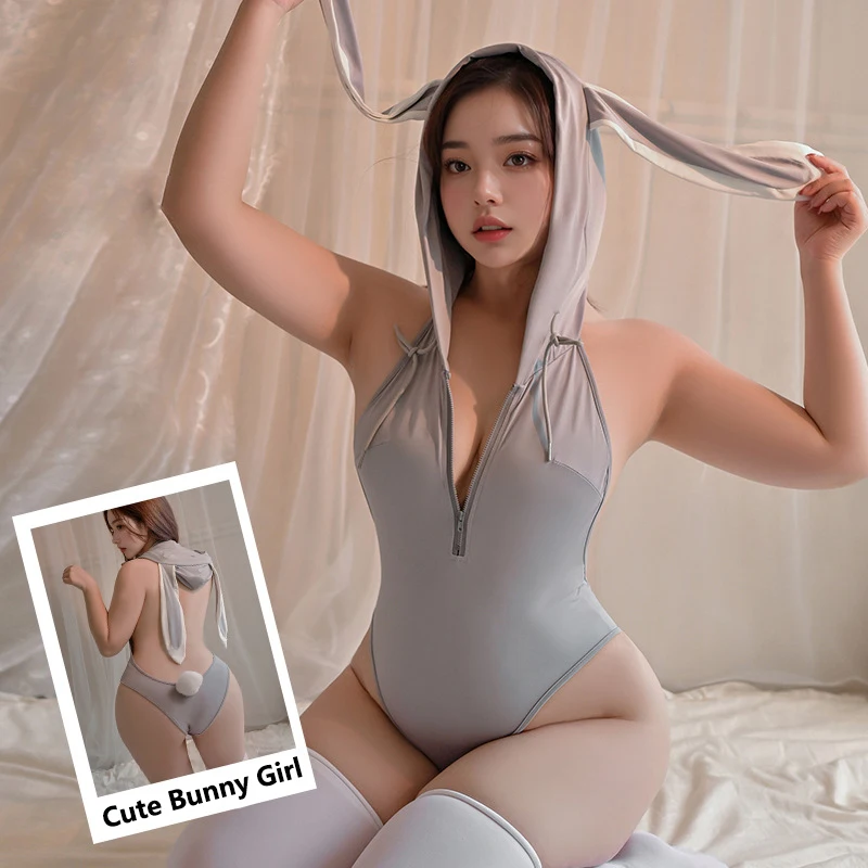 Cosplay Bunny Girl Erotic Sets Large Size Sexy Lingerie Backless Uniform Adult Costume 18+ Sex Couple Games Porn Fetish Femboy