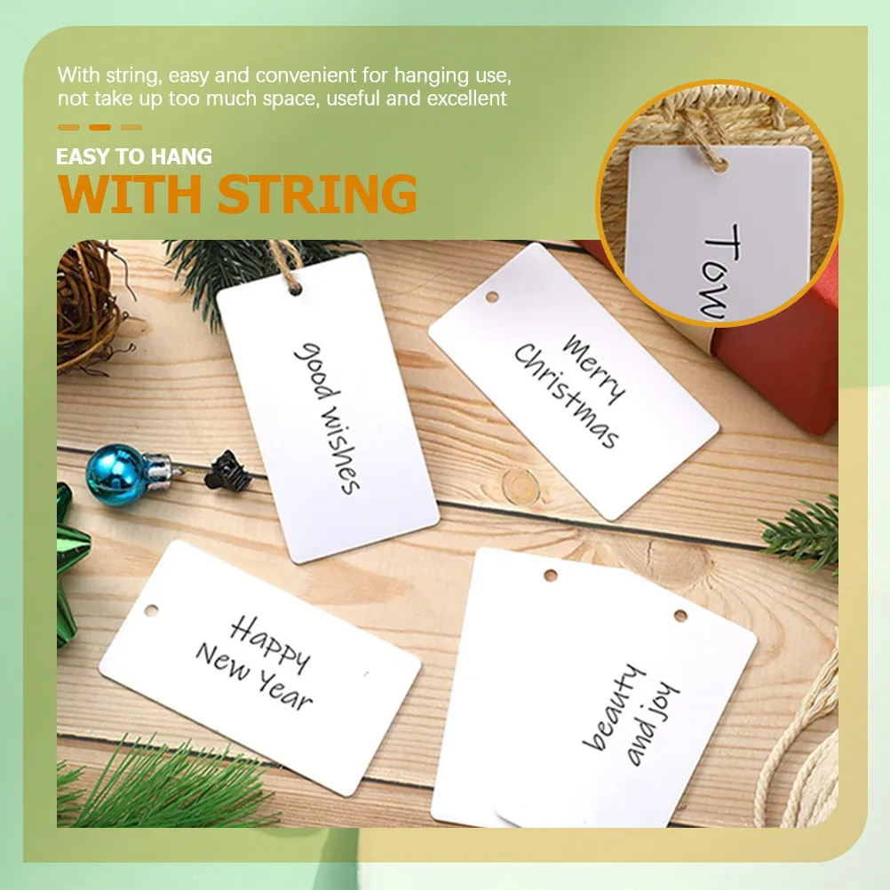 

16 Pcs Basket Label Tags for Organization White Retail Labels Storage Baskets Removable Bins