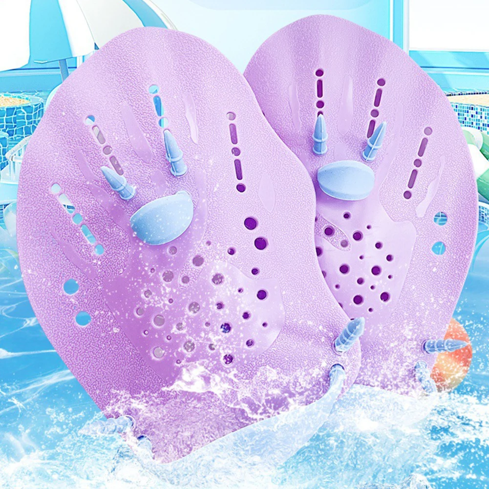 مجاذيف السباحة المريحة للتدريب على السباحة، مجاذيف السباحة، مجاديف السباحة القابلة للتعديل، ملحقات تدريب حمام السباحة #4