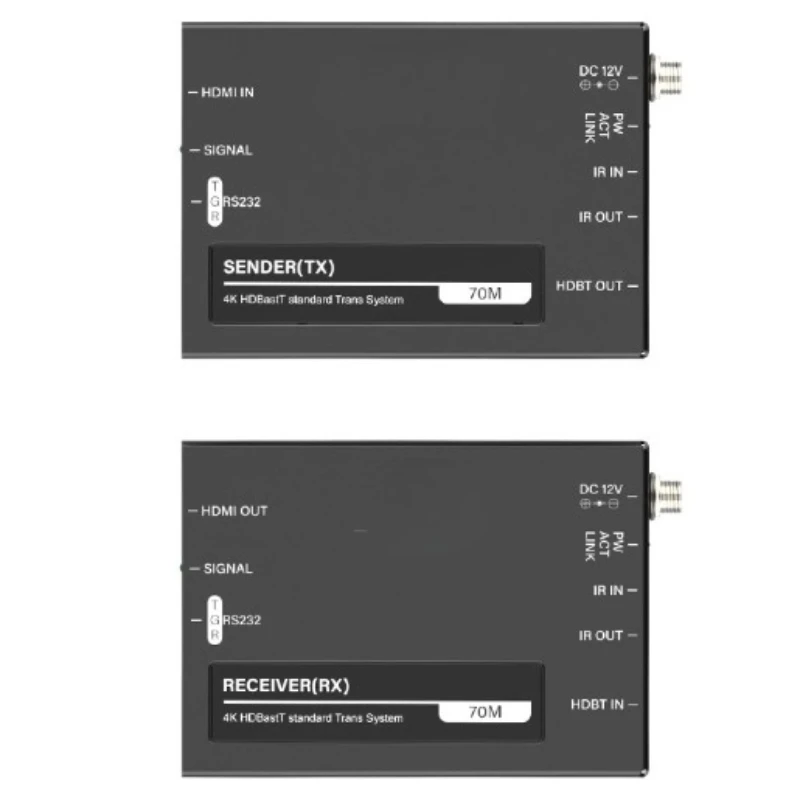 

Uncompressed HDMI extender 70m 4K high definition 35m to RJ45 single network cable extender