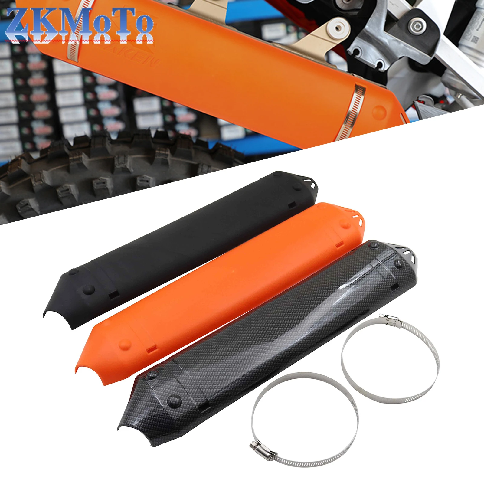 Motocross Exhaust Heat Shield Protection Cover For KTM XC XCW EXC TPI XC250 XC300 EXC250 EXC300 For Husqvarna TE250 TF300 Parts