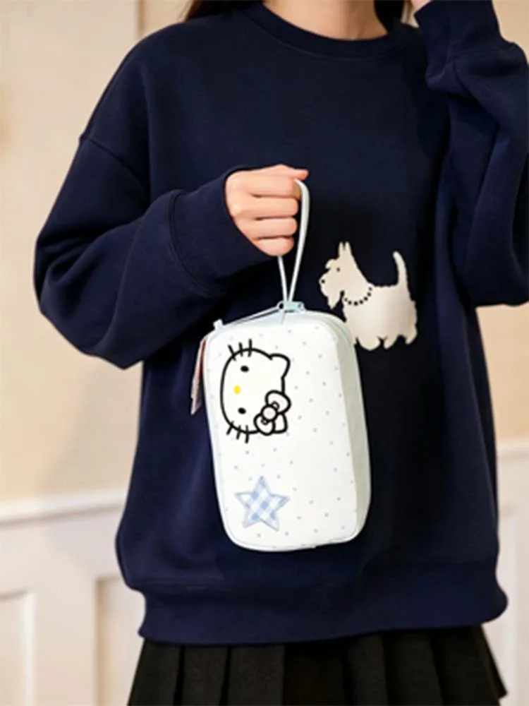 Cross border popular cat makeup bag, toiletries, portable Japanese minimalist multifunctional cosmetics, toiletries and storage - view 6