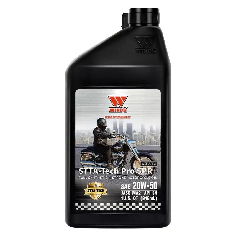 FOR Windg SPR+ 4T 20W-50 SN 1QT Synthetic 4 Stroke Motorcycle Oil STTA-Tech Pro SPR+