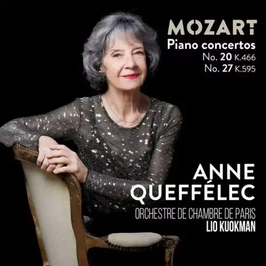الكلاسيكية آن كوفيليك الموسيقى CD موزارت البيانو كونكتوس رقم 20 ك 466 ورقم 27 K595 ألبوم الموسيقى سجل تأثيري صندوق المسارات الصوتية هدية #2