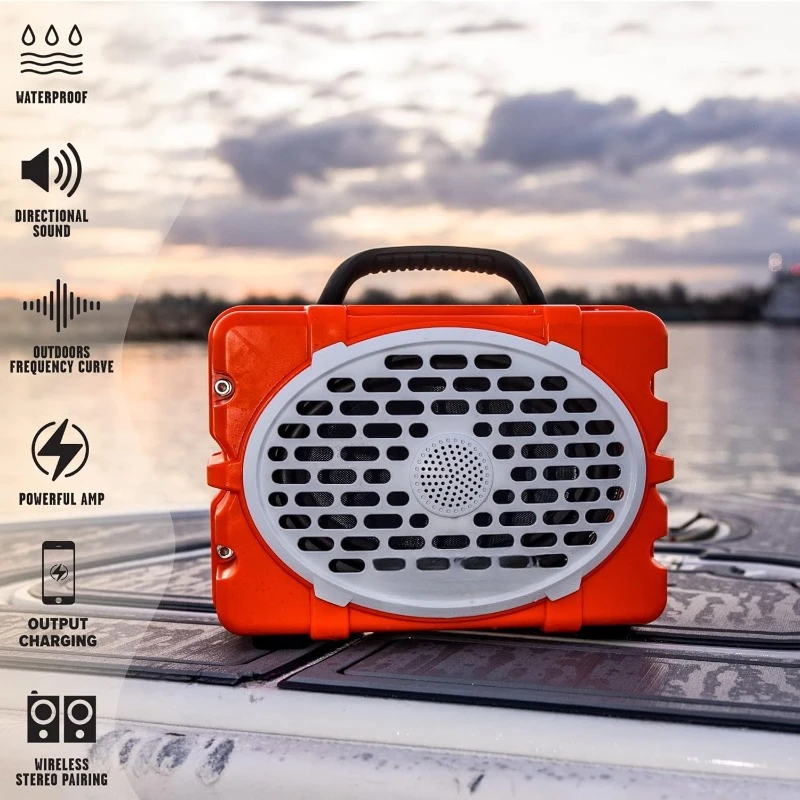 Outdoor Portable Bluetooth 5.0 Speaker | Rugged, IP67, Waterproof, Impact Resistant & Dustproof