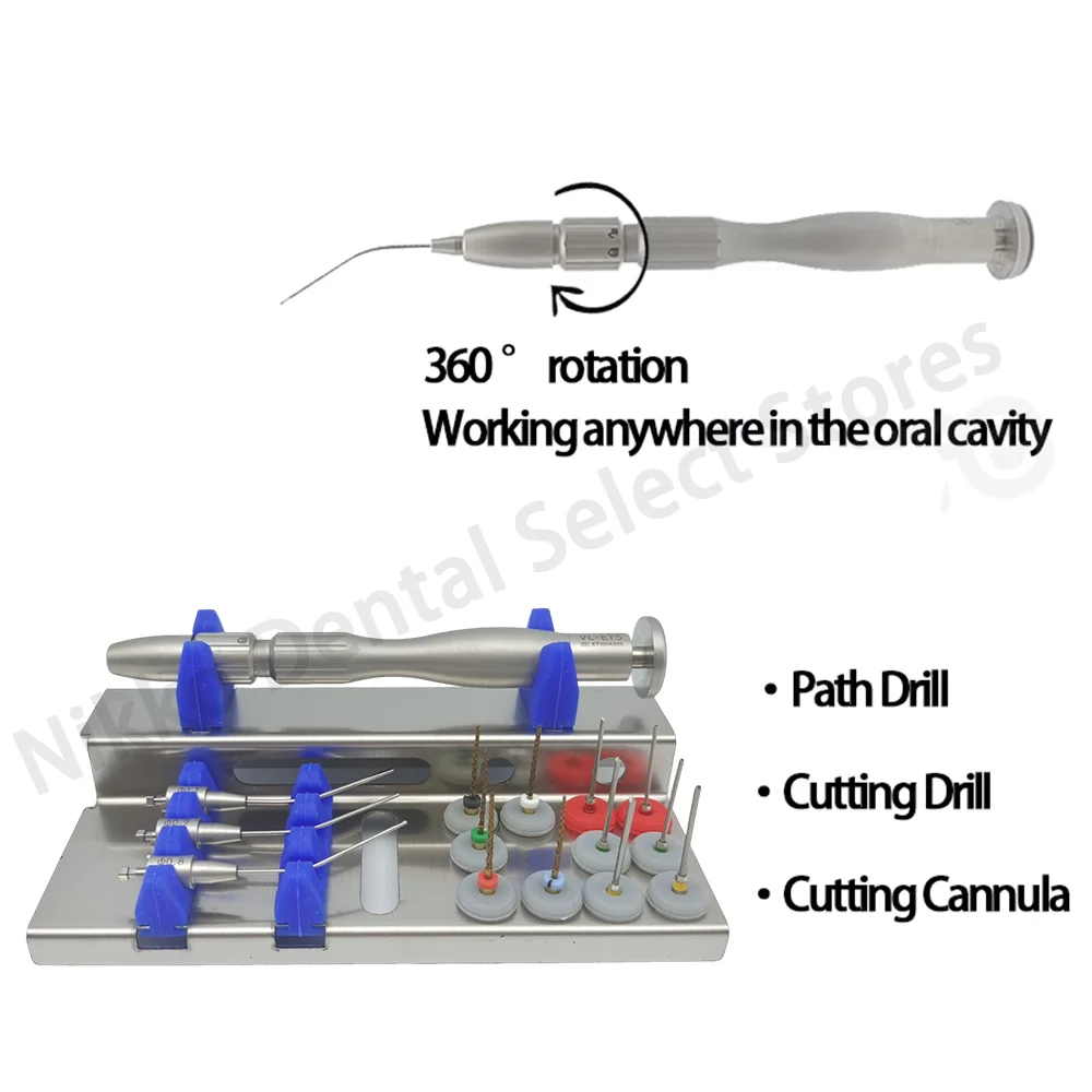 Dental Endodontic Endo File Removal System Kit Endo Broken File Removal Instrument Set Root Canal File Extractor for Clinic