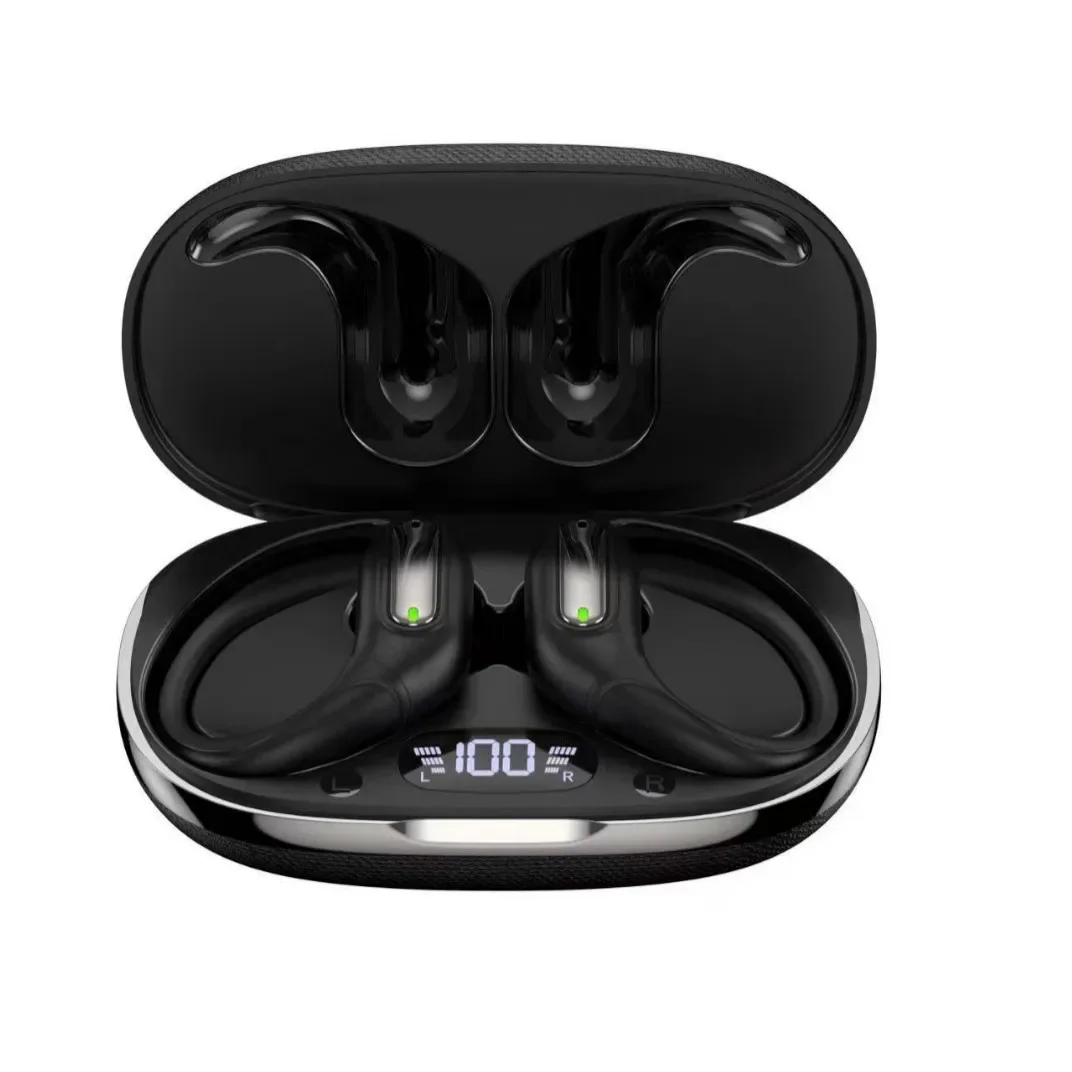 Wireless Bluetooth Earphones Bluetooth 5.3 LED Display Sleep Non-In-Ear Ultra-Long Battery Life Imperceptible Wearing Music Play