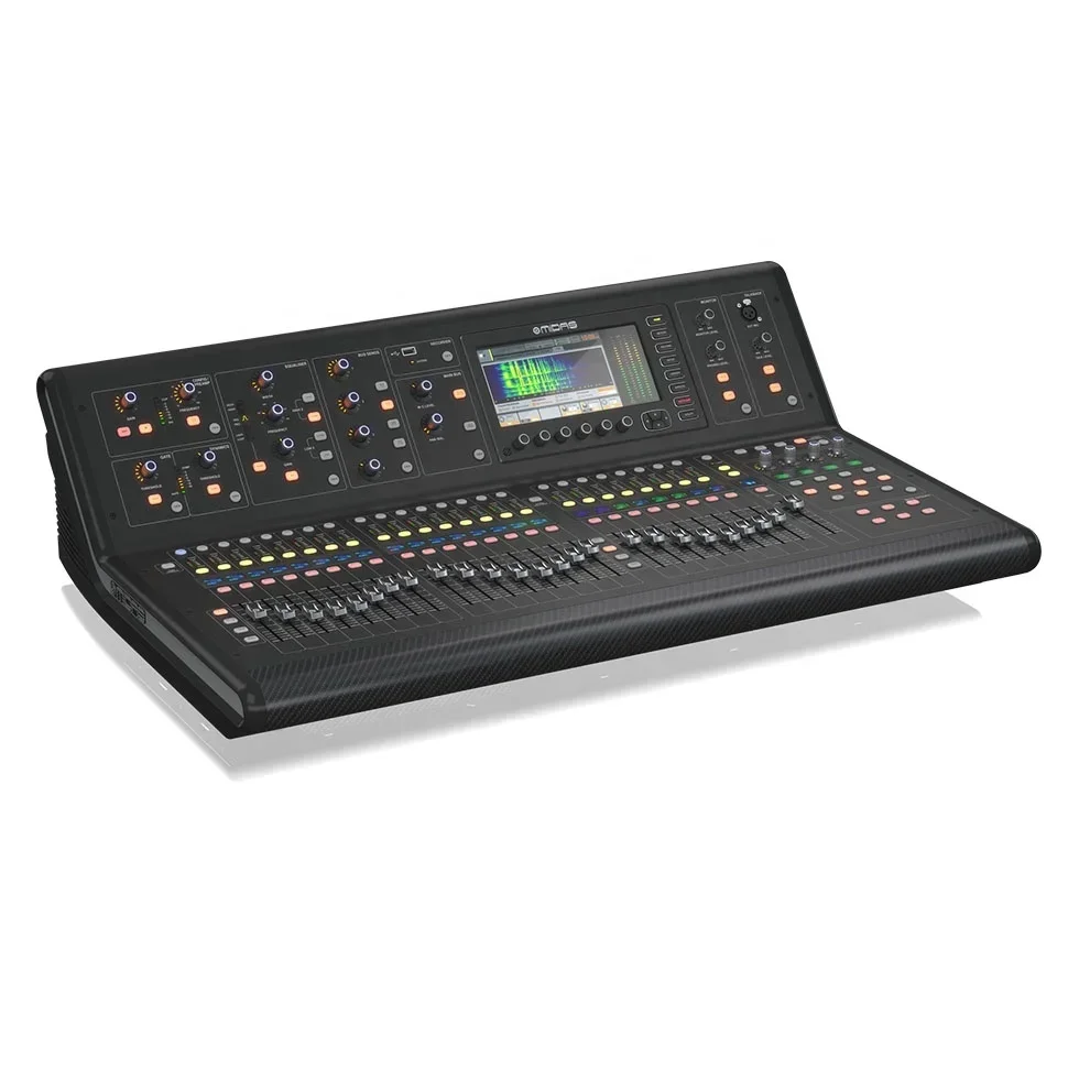 Consola de Mezclas Digital Midas M32 Live Premium 2026, 32 Entradas XLR con Preamplificadores Midas, Sistema de Sonido PA, Mezclador Digital