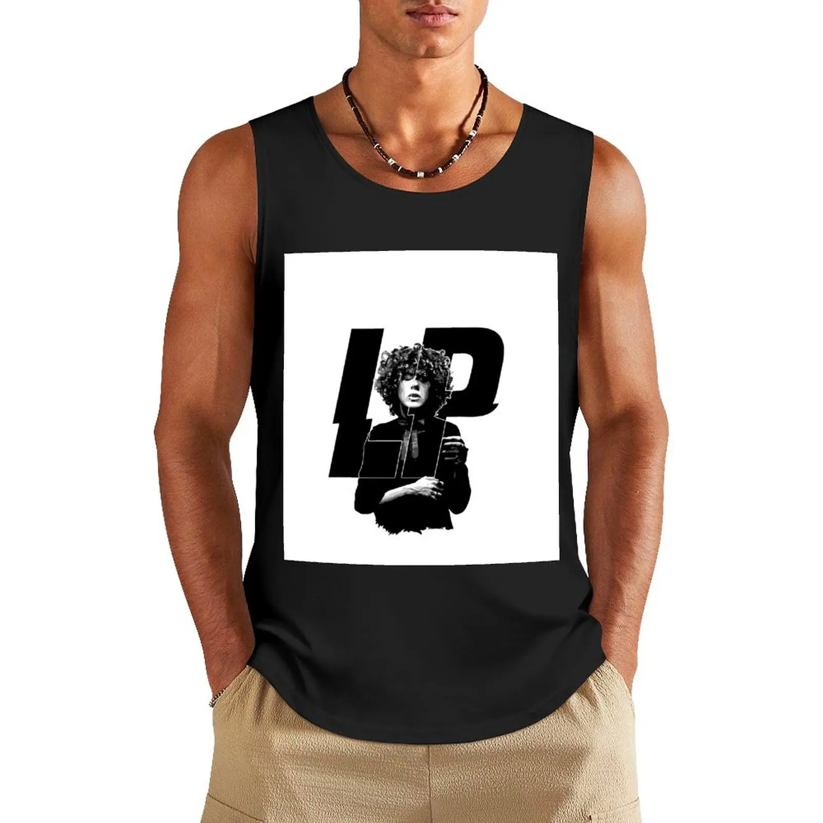 

Laura Pergolizzi Tank Top Men's clothing Men's gym