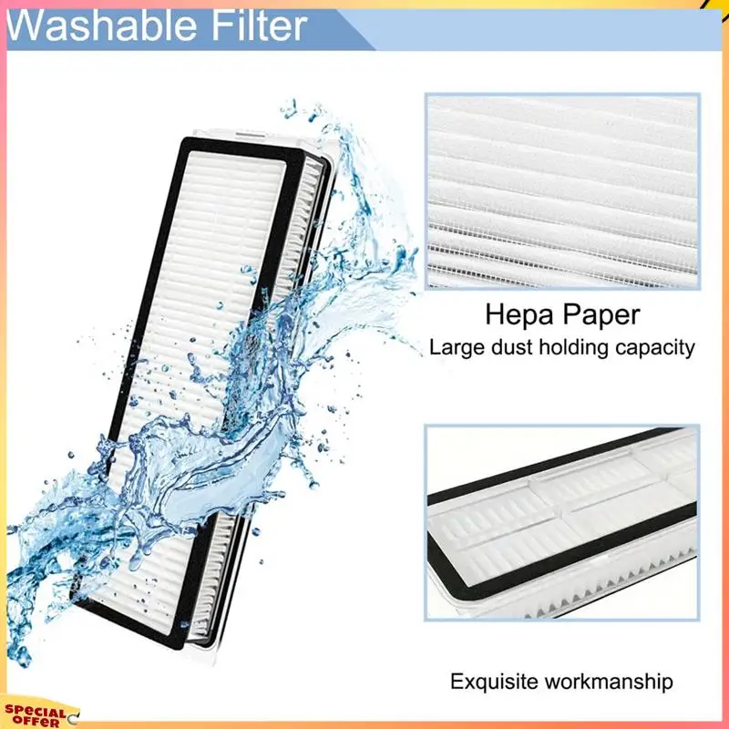 ABFI For Xiaomi X20+ Robot Vacuum Cleaner Main Side Brush Hepa Filter Mop Cloth Dust Bags Replacement Parts Accessories