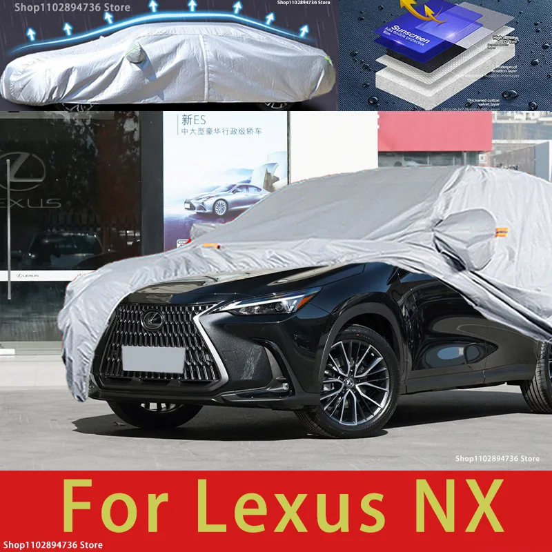 For Lexus NX Car protective cover, sun protection, cooling protection, car clothing, car paint protection auto