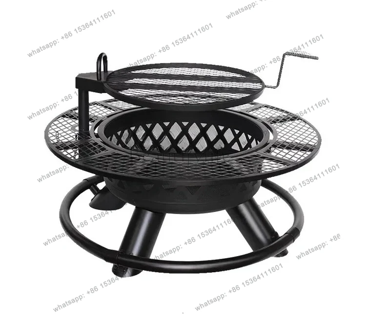 

LXOutdoor Charcoal Oven Home Heating Firewood Stove Barbecue Table Courtyardsss