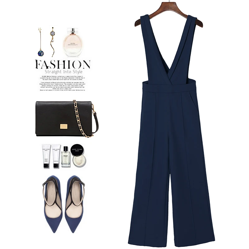 

Women's Straight Leg High Waist Wide Leg Pants Drapey Wool Blend Trousers Faionable Loose Fit Autumn Winter Faion