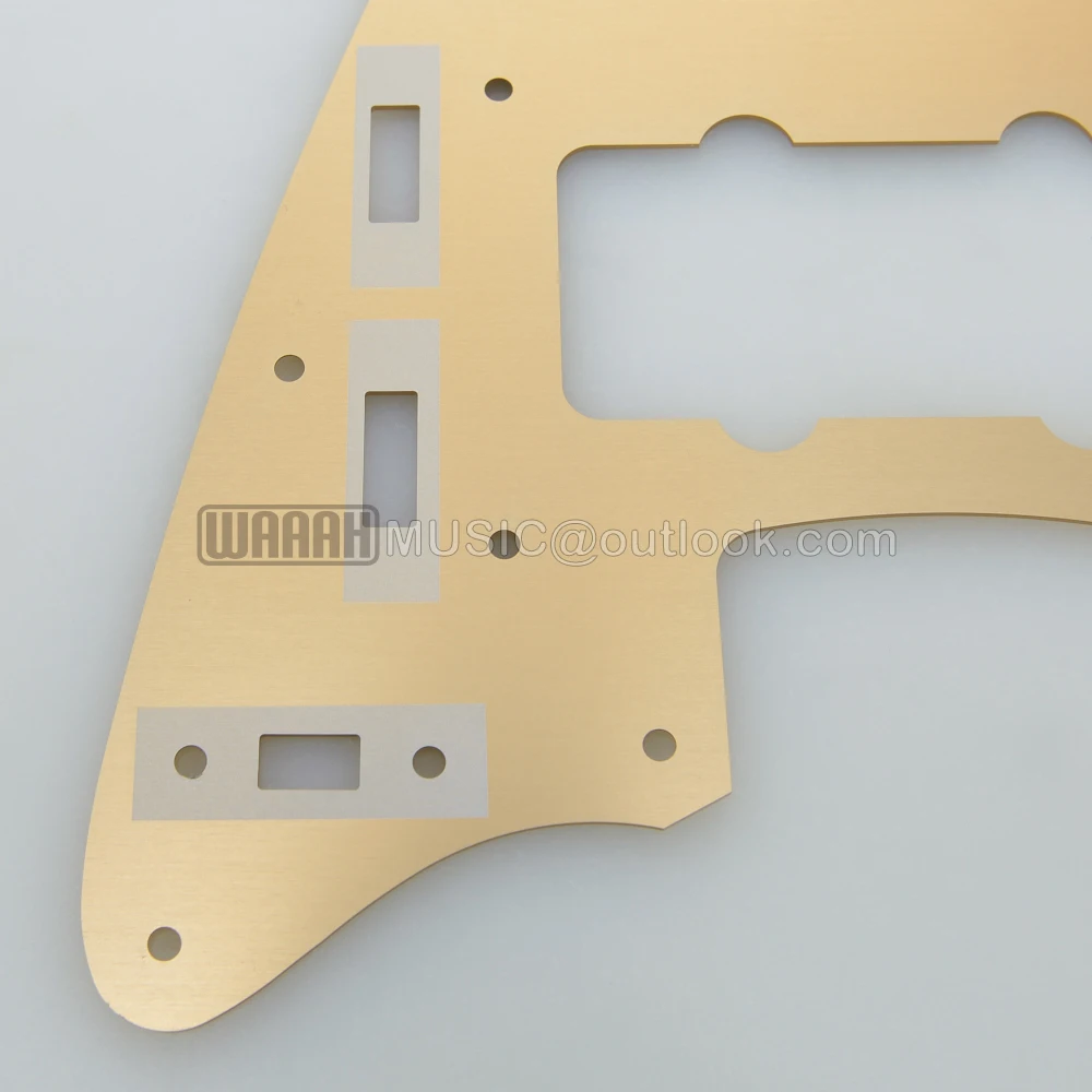 13 Holes 60\'s Vintage Guitar Pickguard Aluminum Alloy for FD American Jassmaster