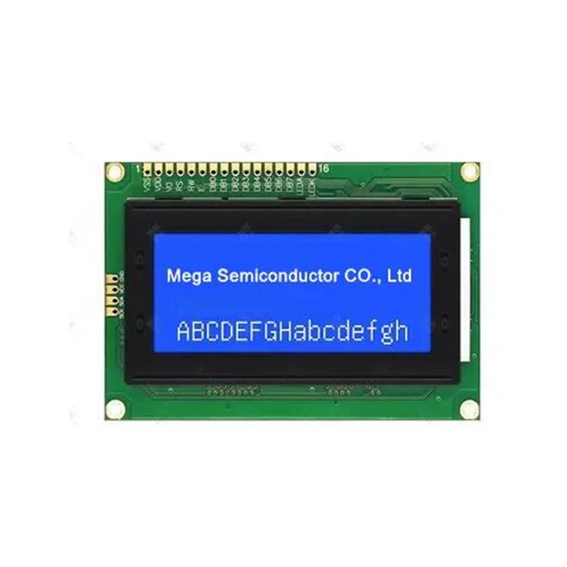 1604A LCD DC 5V Blue Blacklight 16*4 16x4 Character LCD1604 Digital LCD 1604 Screen Display Module Board for Arduino