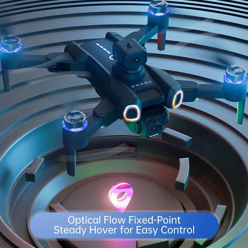 Drone à moteur sans balais à double caméra haute définition, évitement d'obstacles intelligent, transmission d'image en temps réel, cascade JJRC H117