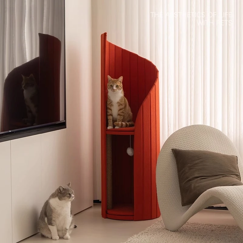 

Cat climbing frame Cat litter Integrated cat tree Large does not occupy an area climbing frame Universal shelf for all