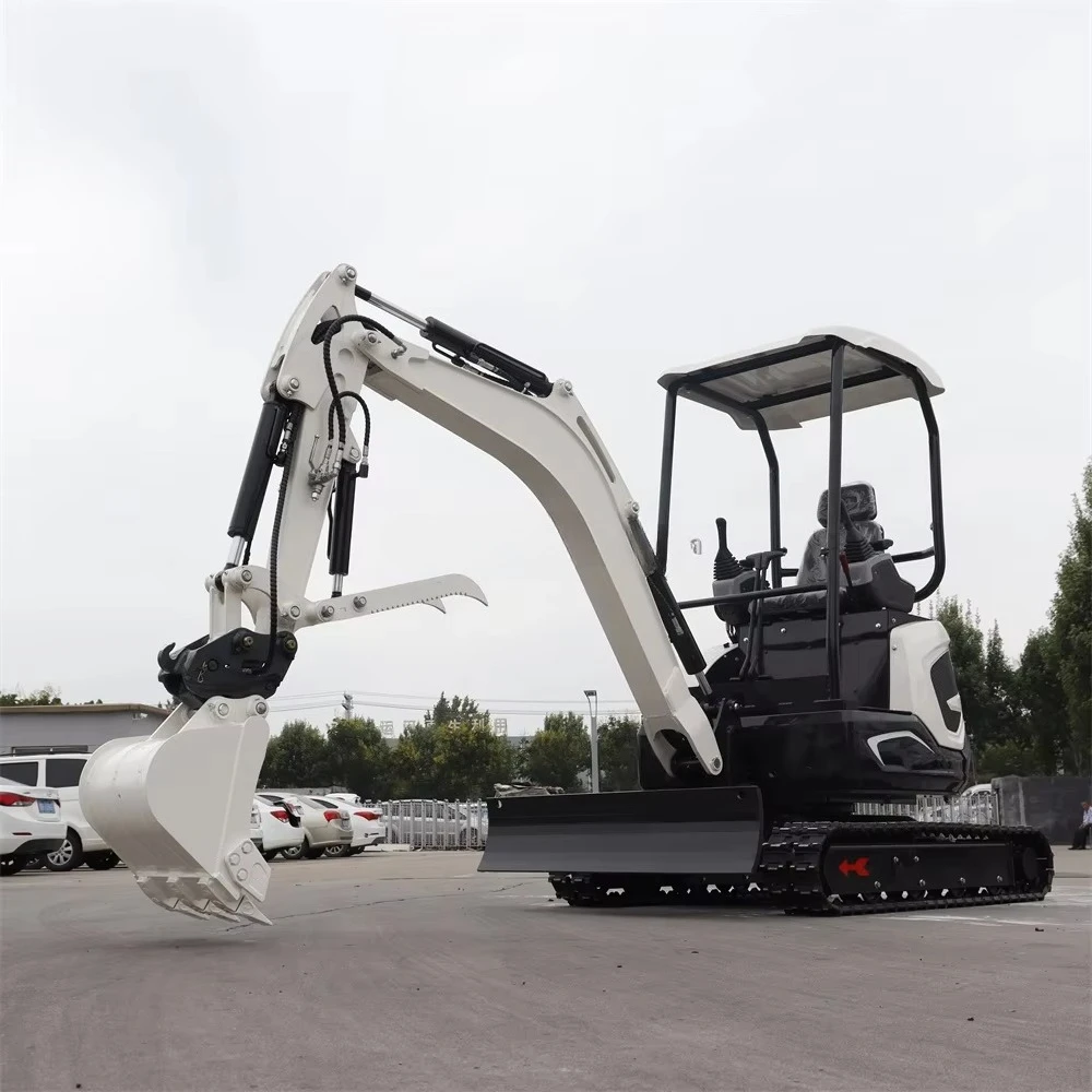 Fully Hydraulic Crawler Mini Excavator With EPA Engine Hydraulic Operator Lever