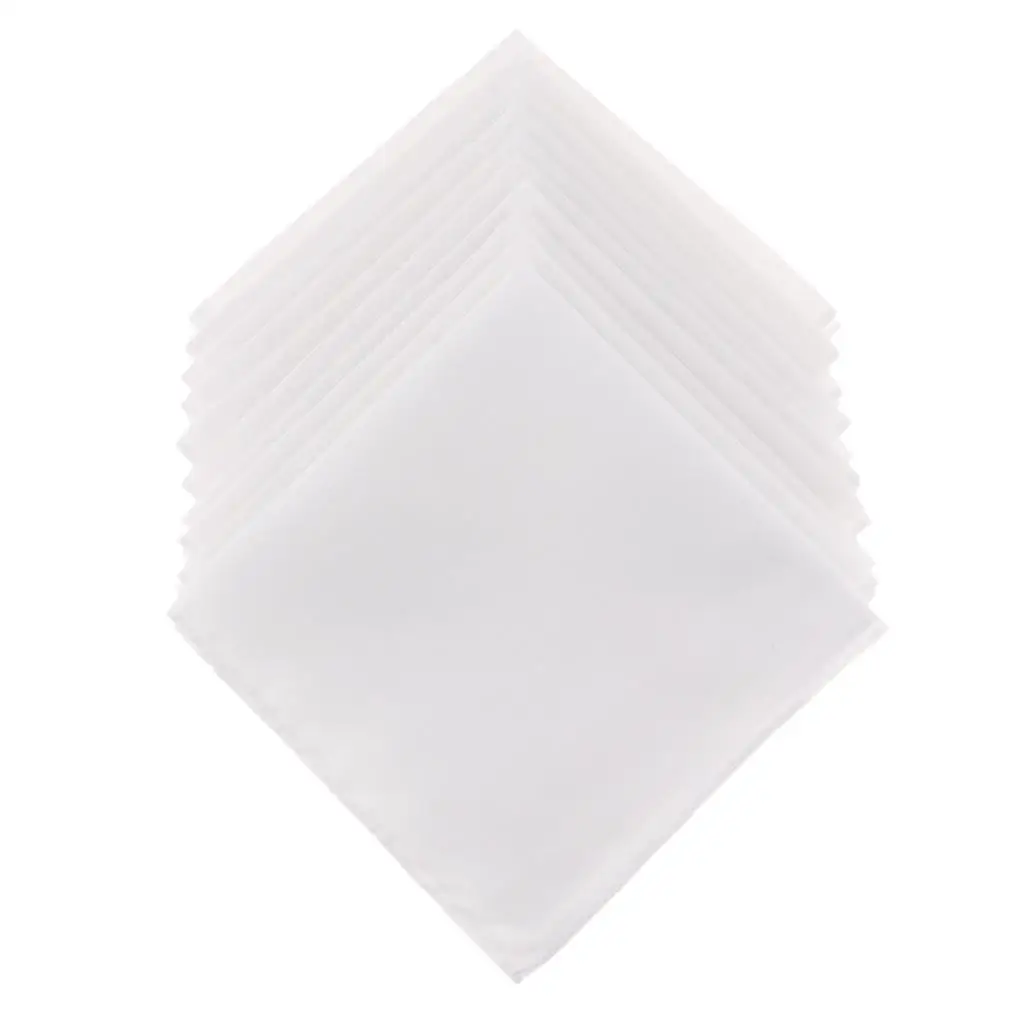 set-di-fazzoletti-in-cotone-all'ingrosso-fazzoletti-lisci-bianchi-tinta-unita-per-uomo-e-donna-accessori-per-abiti-da-cerimonia-e-feste