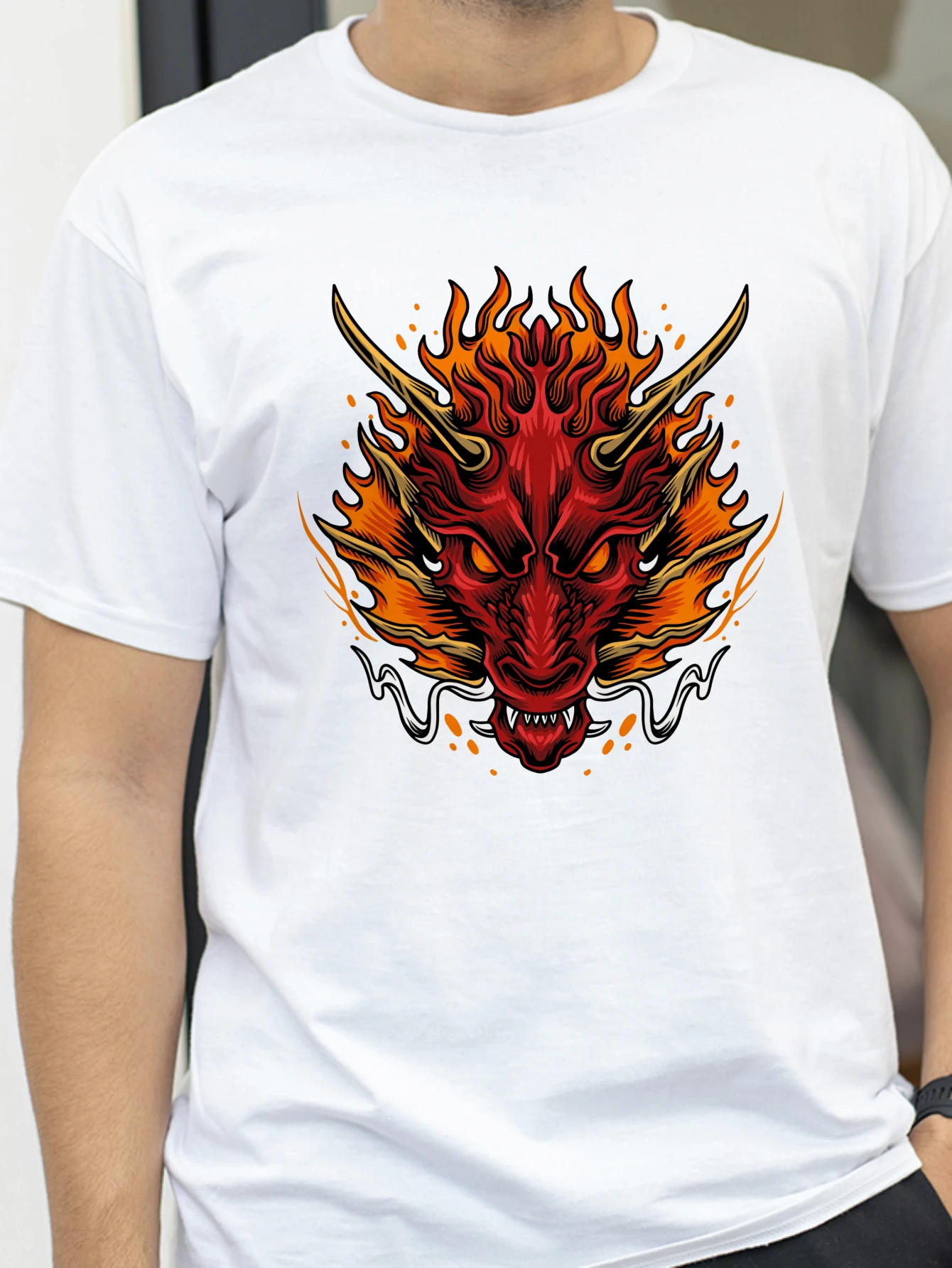 

Men's t-shirts 2025 New Men's clothing 100%cotton Basic Graphic Summer Solid color Solid color Running top Y2k tops Printed