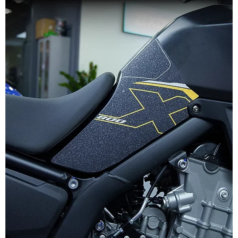

Motorcycle Tank Pad Protector for Colove 800X KOVE800X KY800X COLOVE800X, Leather Glaze Sticker, Accessories