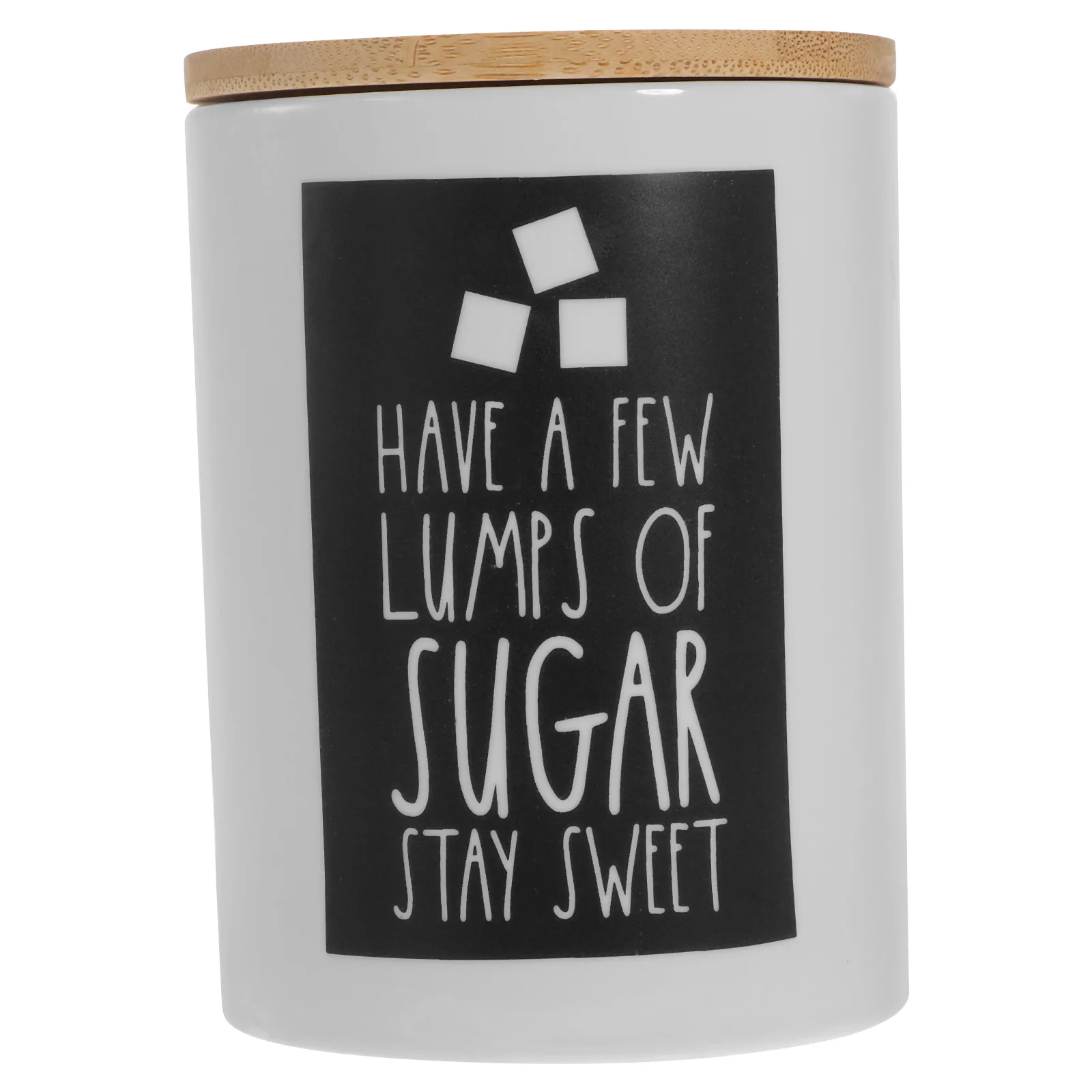 

Ceramic Sealing Jar Scented Tea Storage Container Coffee Bean Bottle Bamboo Lid Airtight Food Holder Multifunctional Canisters