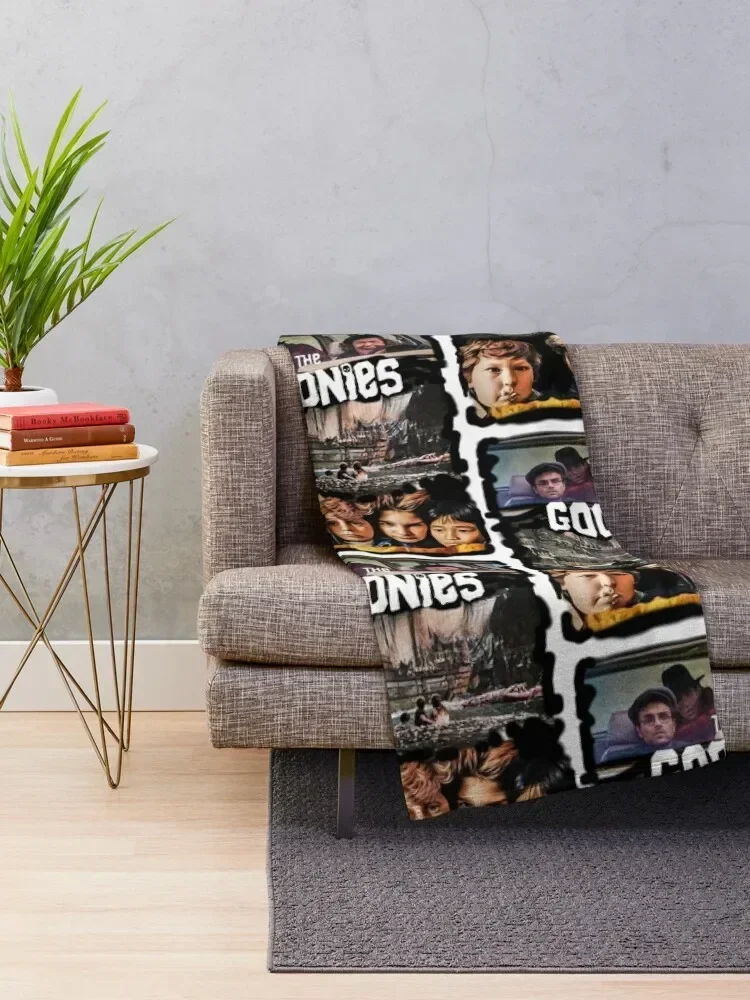 the goonies print art Throw Blanket Polar Soft Big Blankets