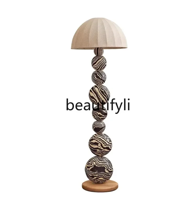 

Creative hand-painted art ball floor lamp, living room study bedroom decoration ornament