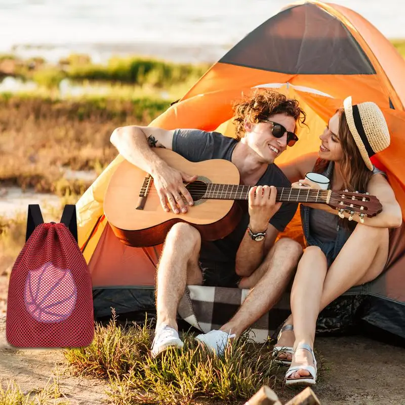 Bolsa de gimnasio para hombre y mujer, mochila de baloncesto, fútbol al aire libre, bolsas de almacenamiento de entrenamiento, bolsa deportiva con cordón