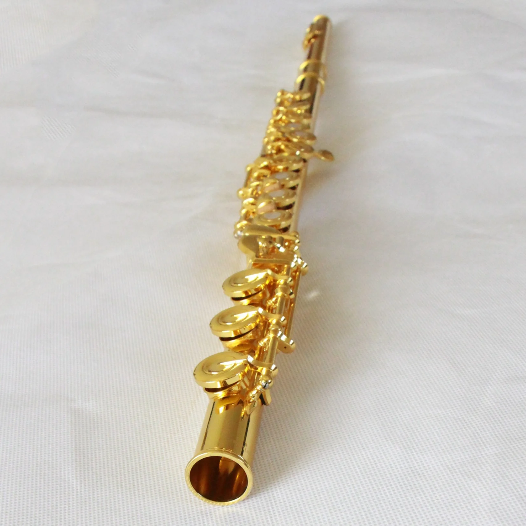 High Quality Flute 17 Open Holes Flute Music Instrument Solid Silver Gold Plated Flute Professional