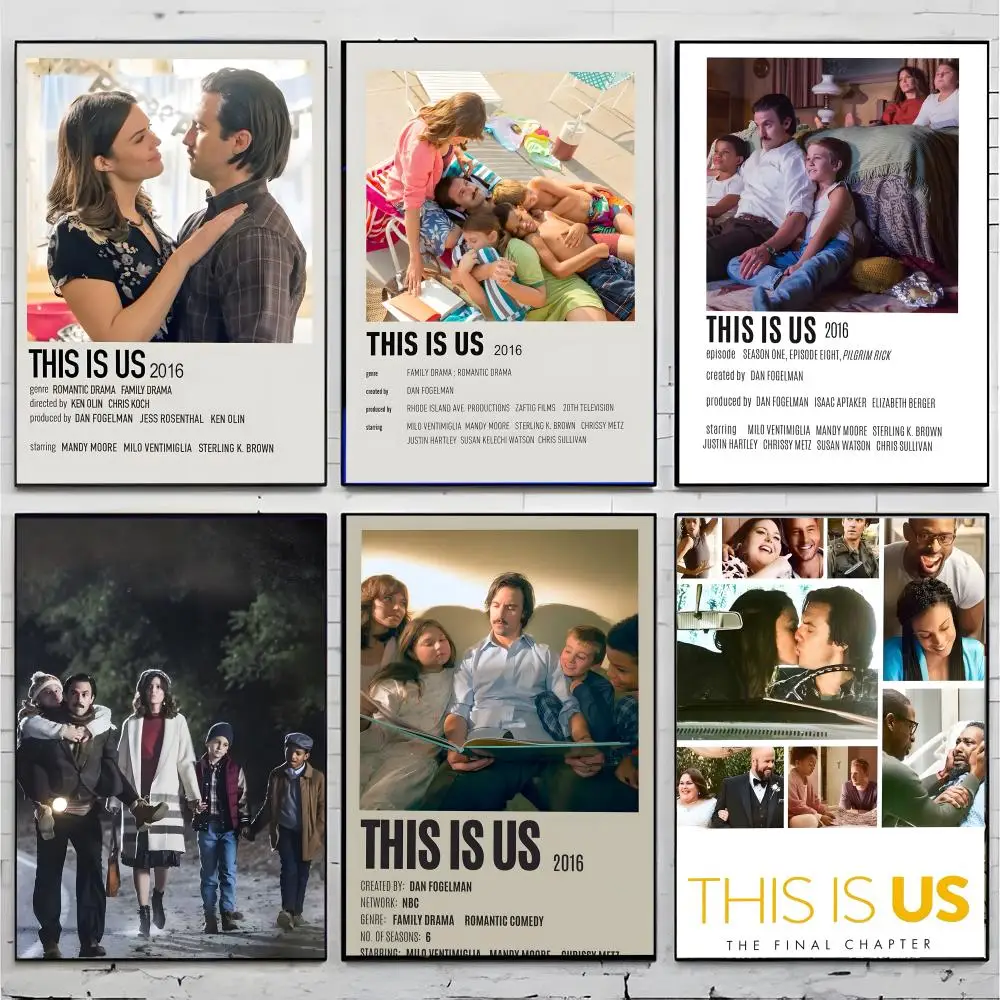 family tv show T-This Is Us Poster Superior Home Space Pub Indoor Decorative Art & Home Decor